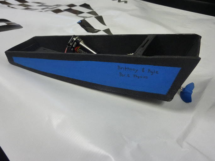 Cardboard Boats Physics Boat Race Electric Motorboat Drag Racing